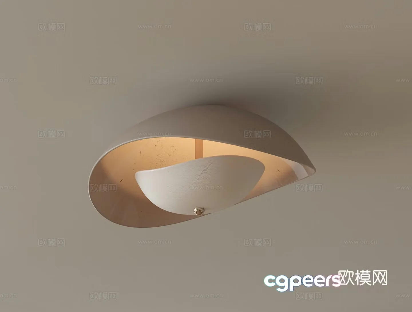 Modern ceiling lamp 3d model