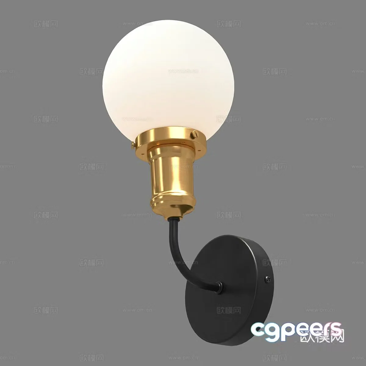 Modern simple and light luxury wall lamp wall lamp simple wall lamp decorative wall lamp lamp 3d model