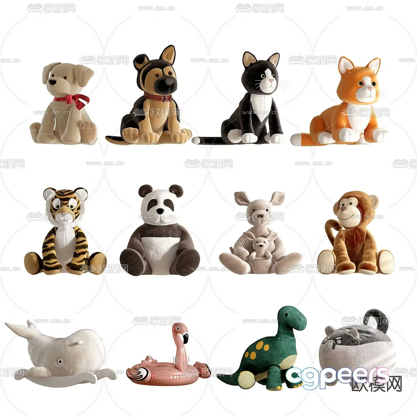 toy doll ragdoll 3d model