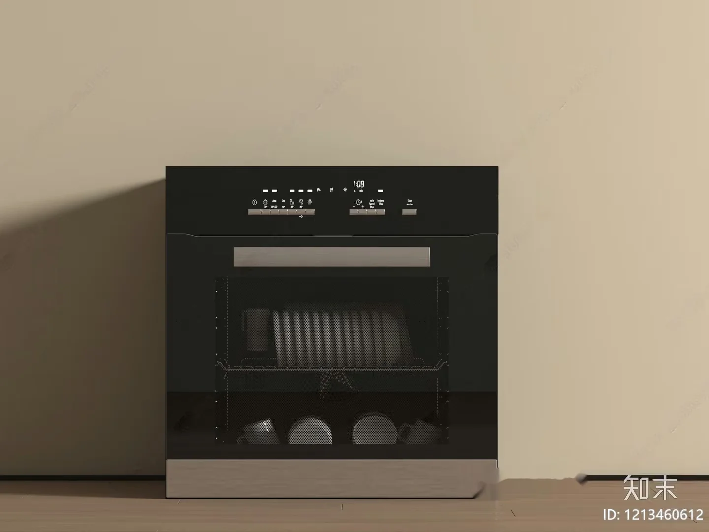 Modern Electric Oven 3D Model – 7691 – VRAY Render