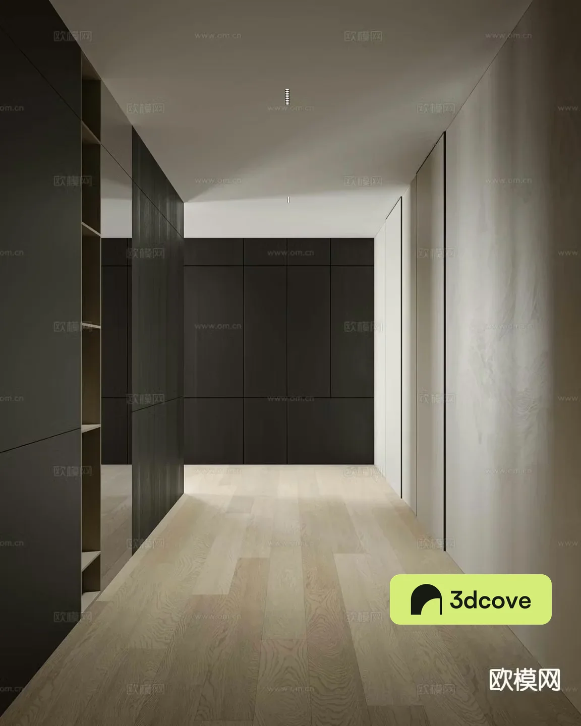 Modern cloakroom