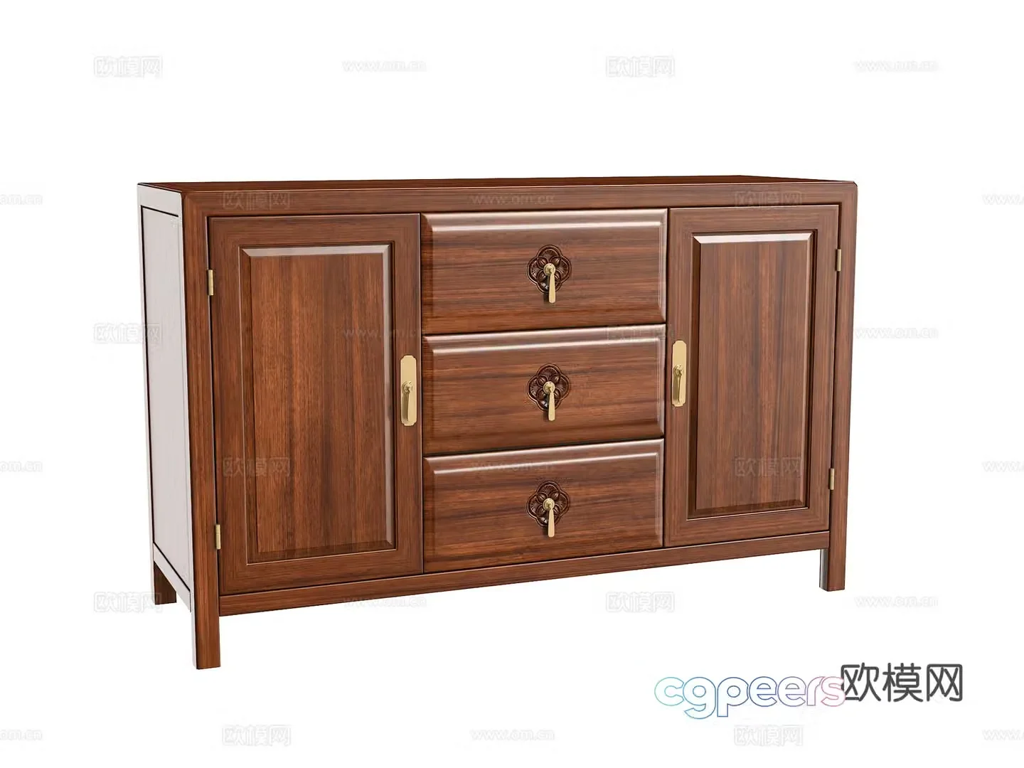 New Chinese sideboard 3D model