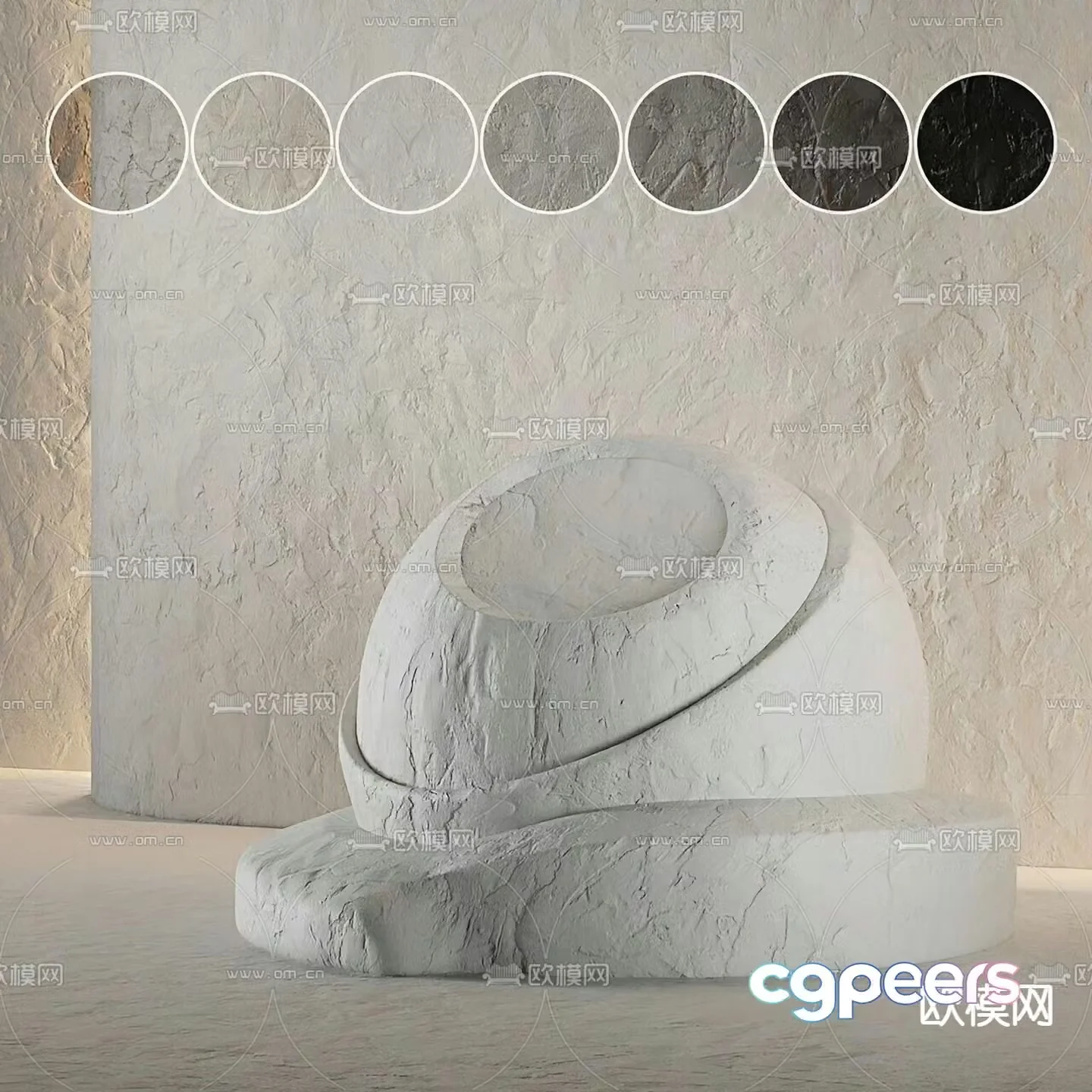 Wall paint paint texture paint 3d model