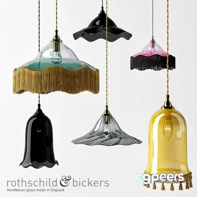3ds Max Free – Rothschild & Bickers lamp set