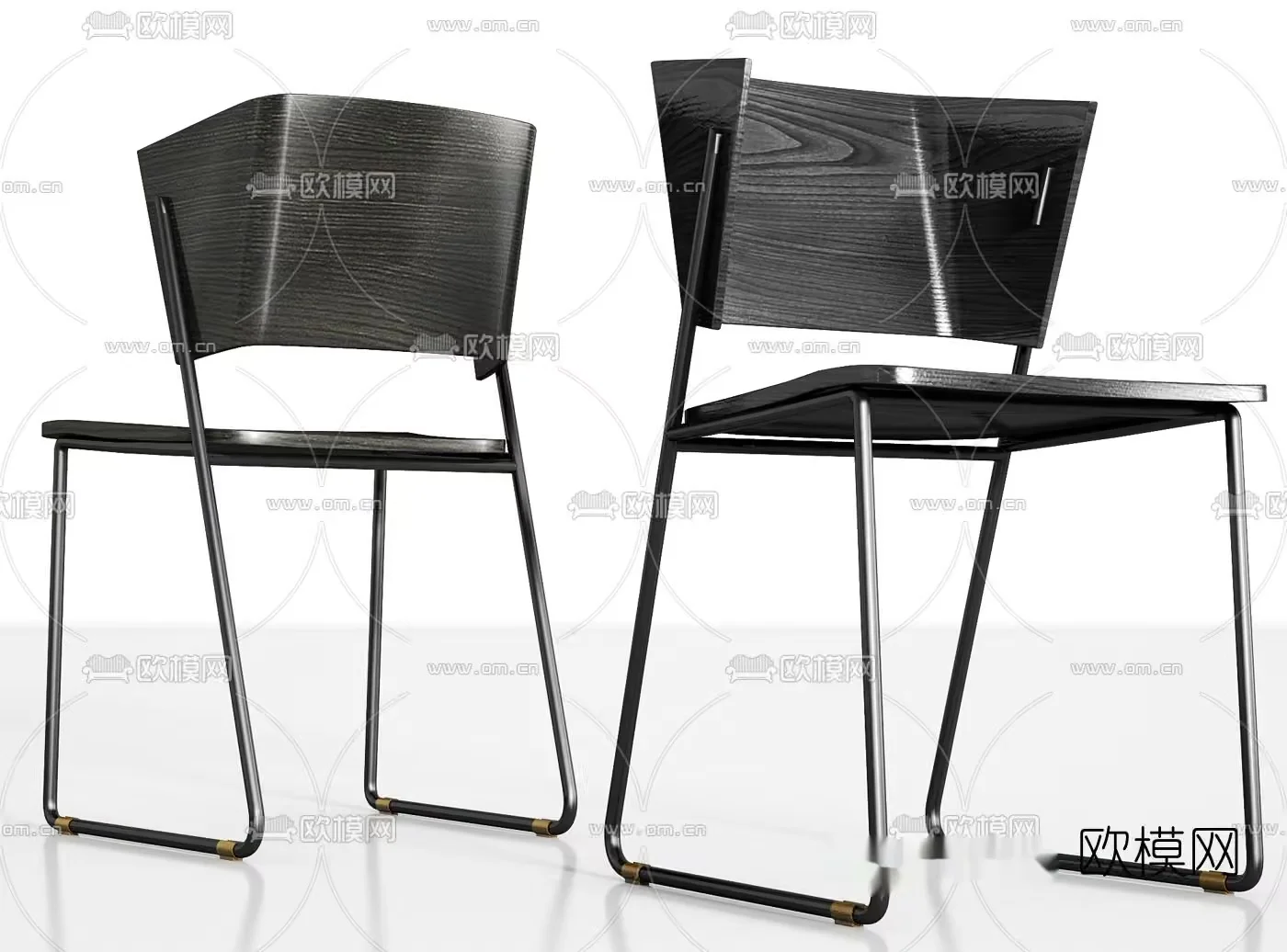 Wooden Chairs 3D Model – 4074 – VRAY Render
