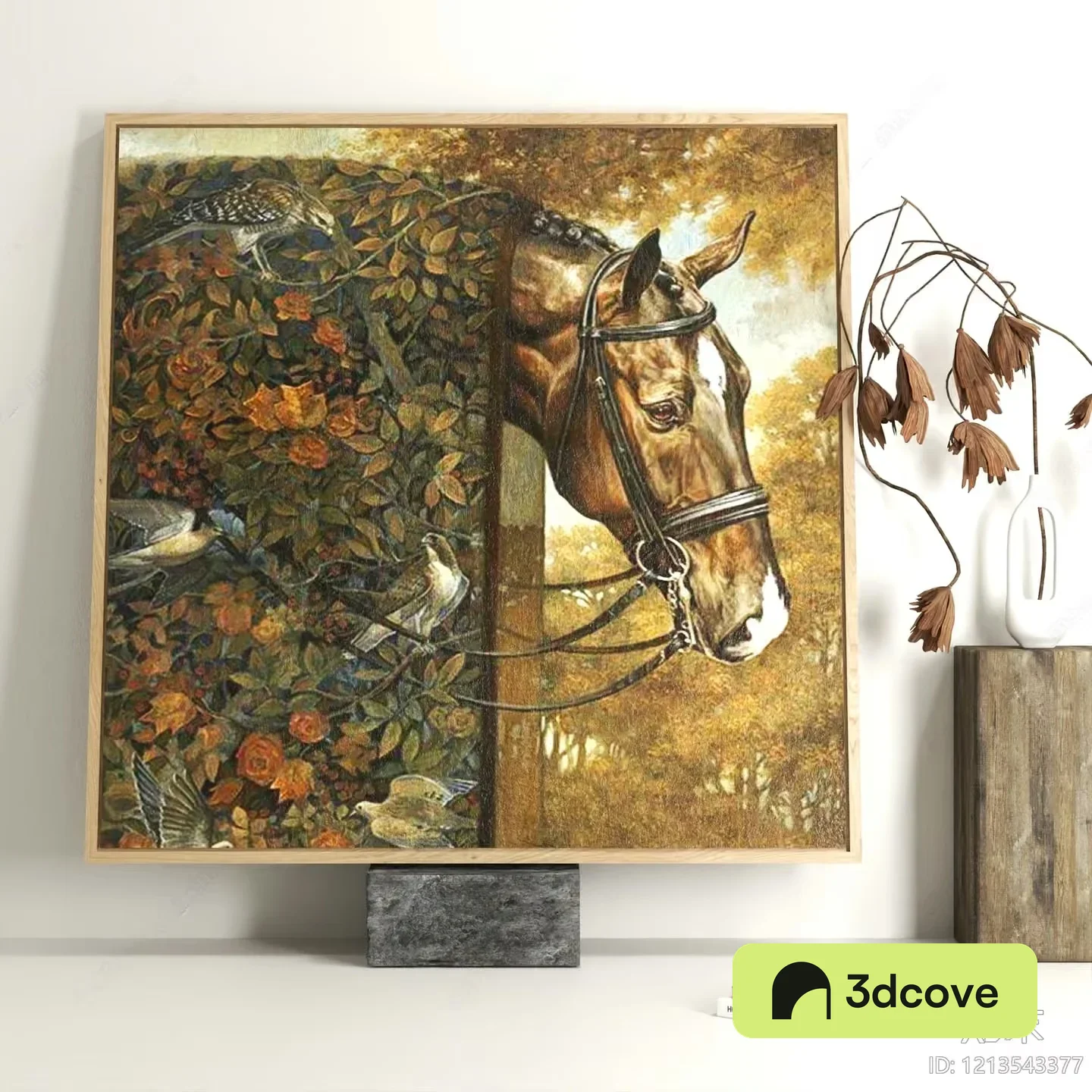 Artwork With A Horse