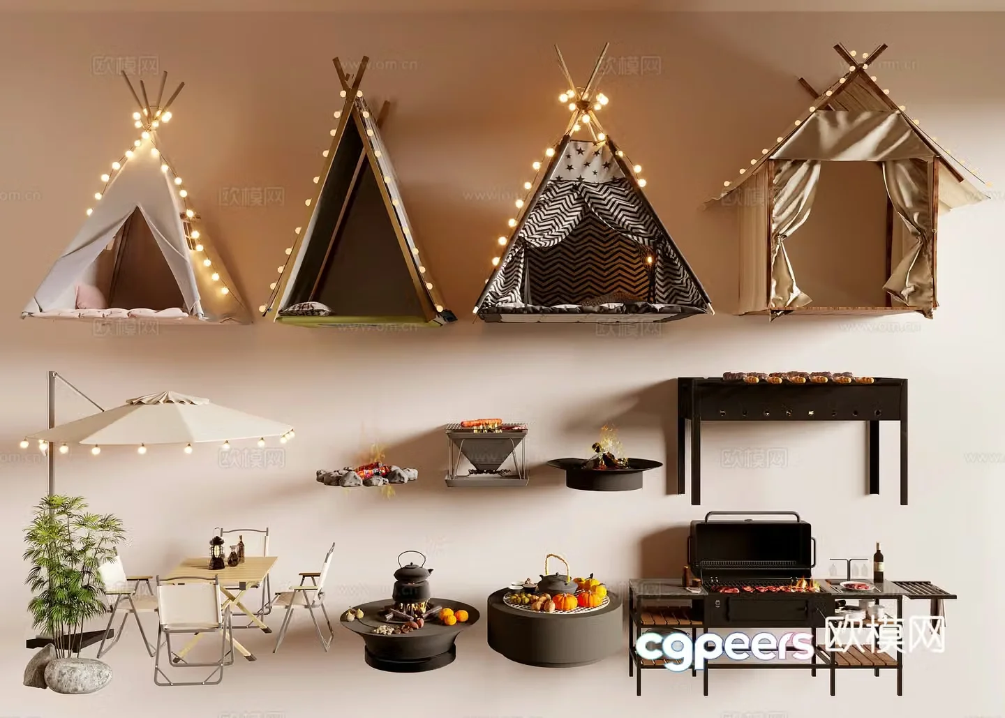 Tent 3d model