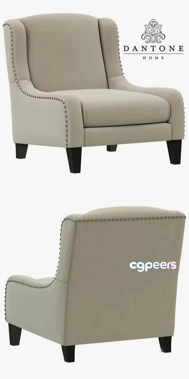 3ds Max Free – Dantone Home Armchair Loft