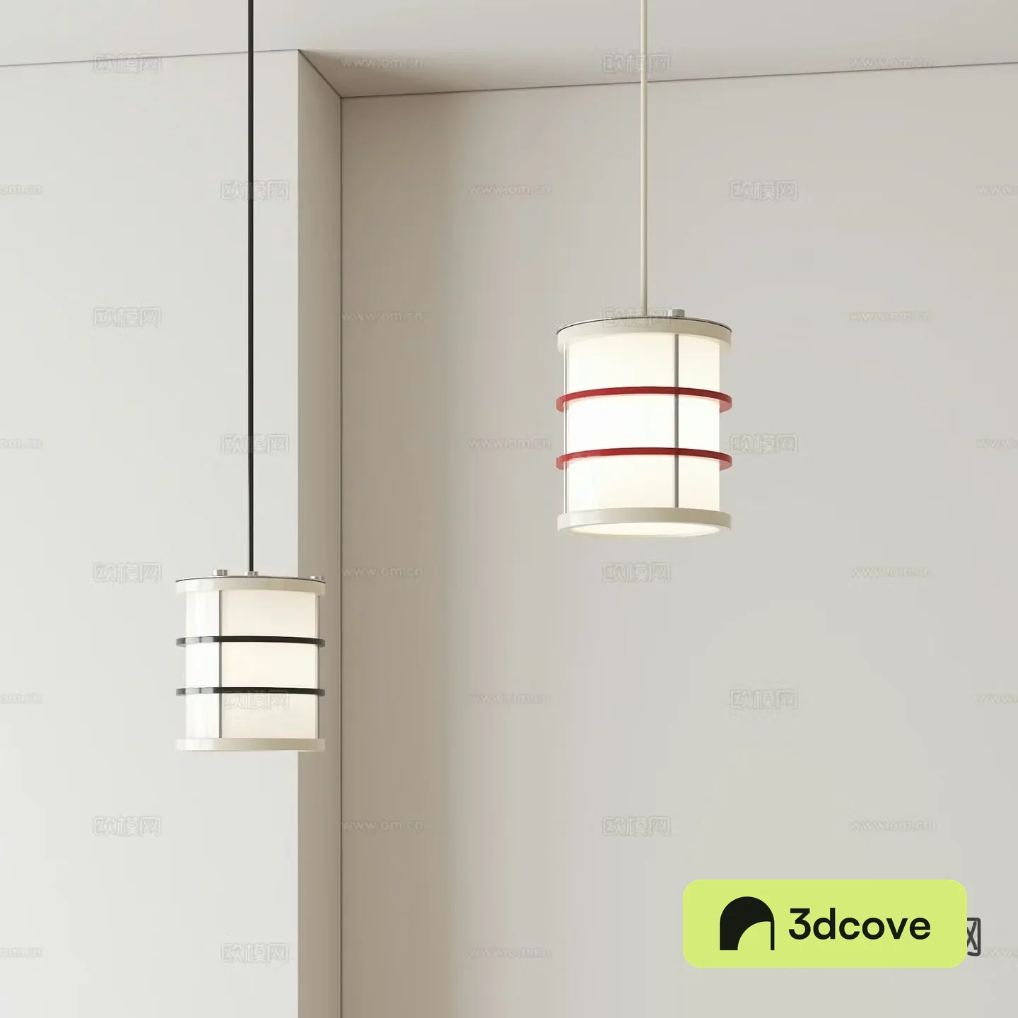 Modern minimalist chandelier