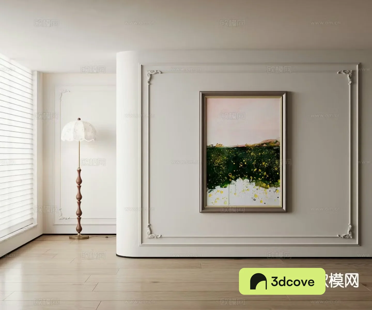 American decorative painting oil painting