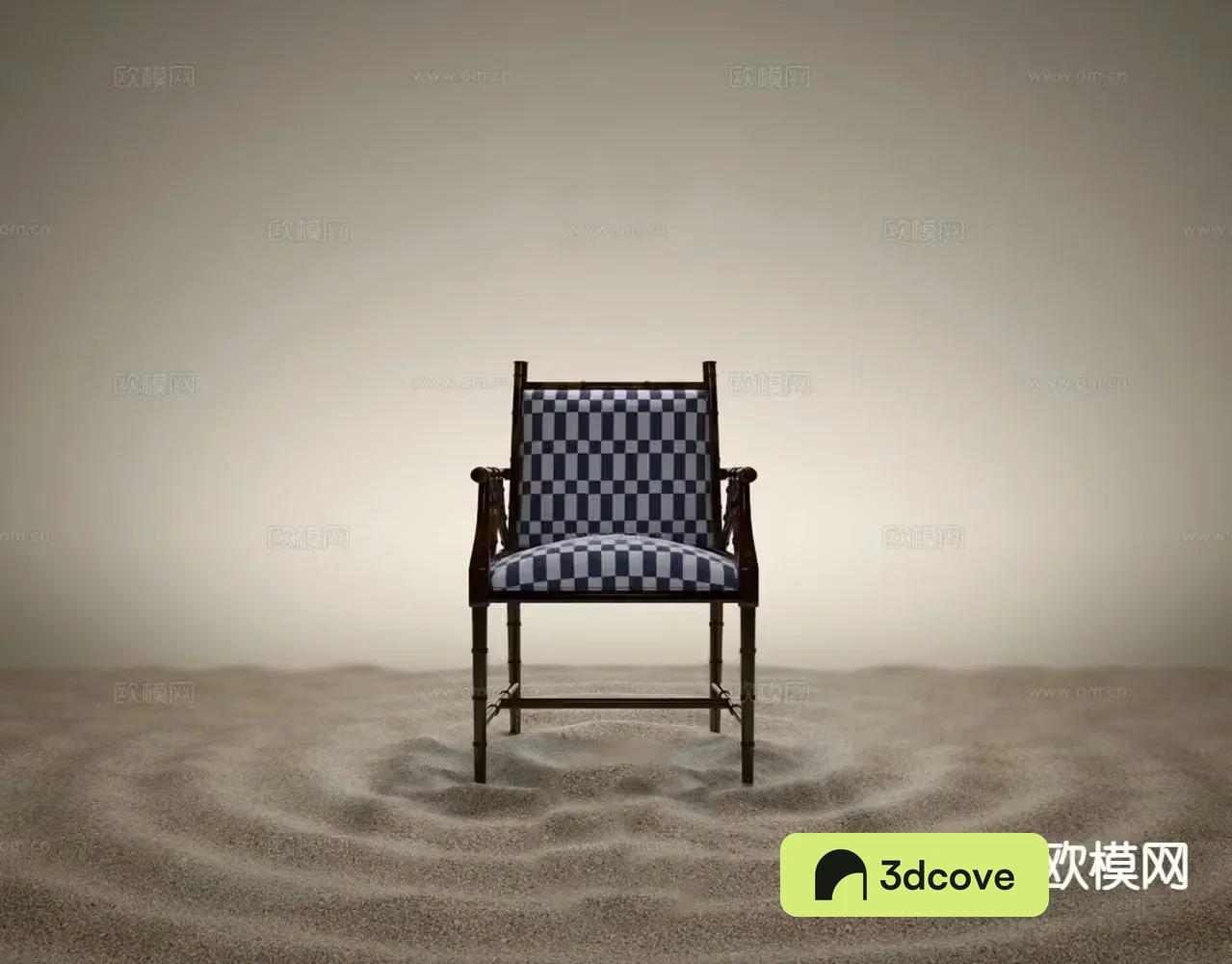 New Chinese style leisure chair armchair tea chair