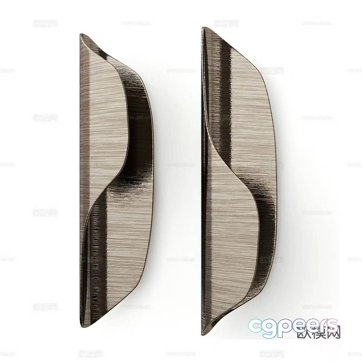 New Chinese light luxury SEGNO wall light 3D model