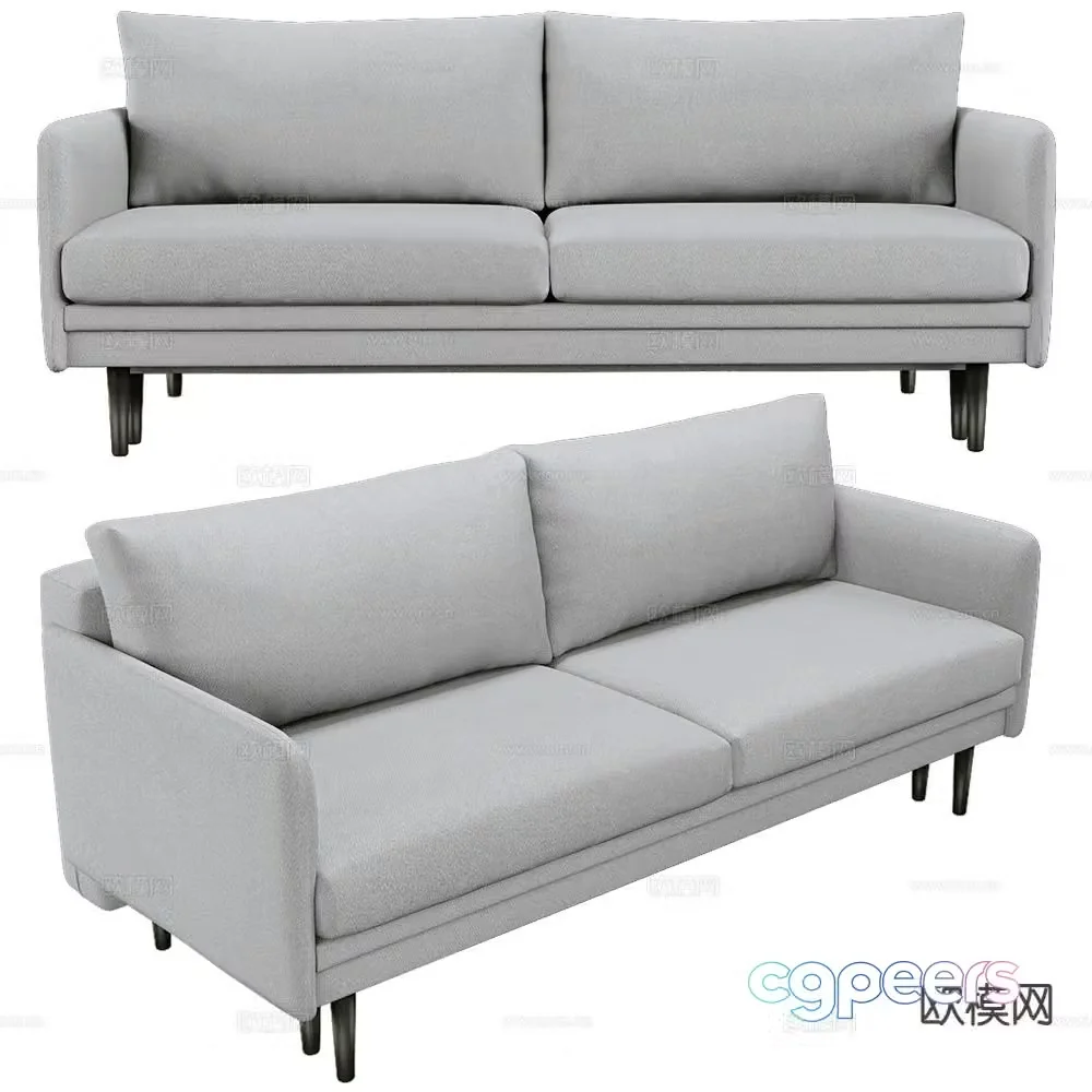 OPTISOFA loveseat 3d model