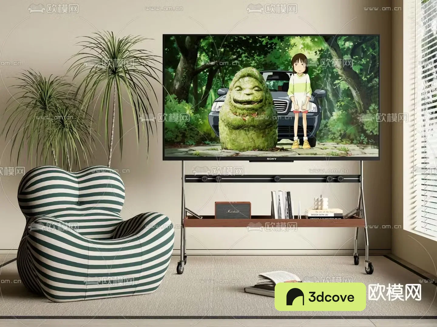 Stand TV Picture View TV LCD TV