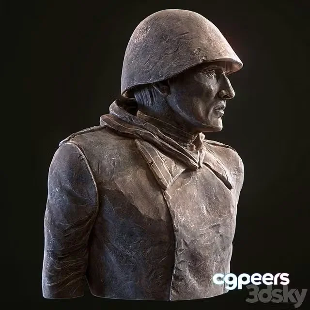 3ds Max Free – Pamyatik soldier