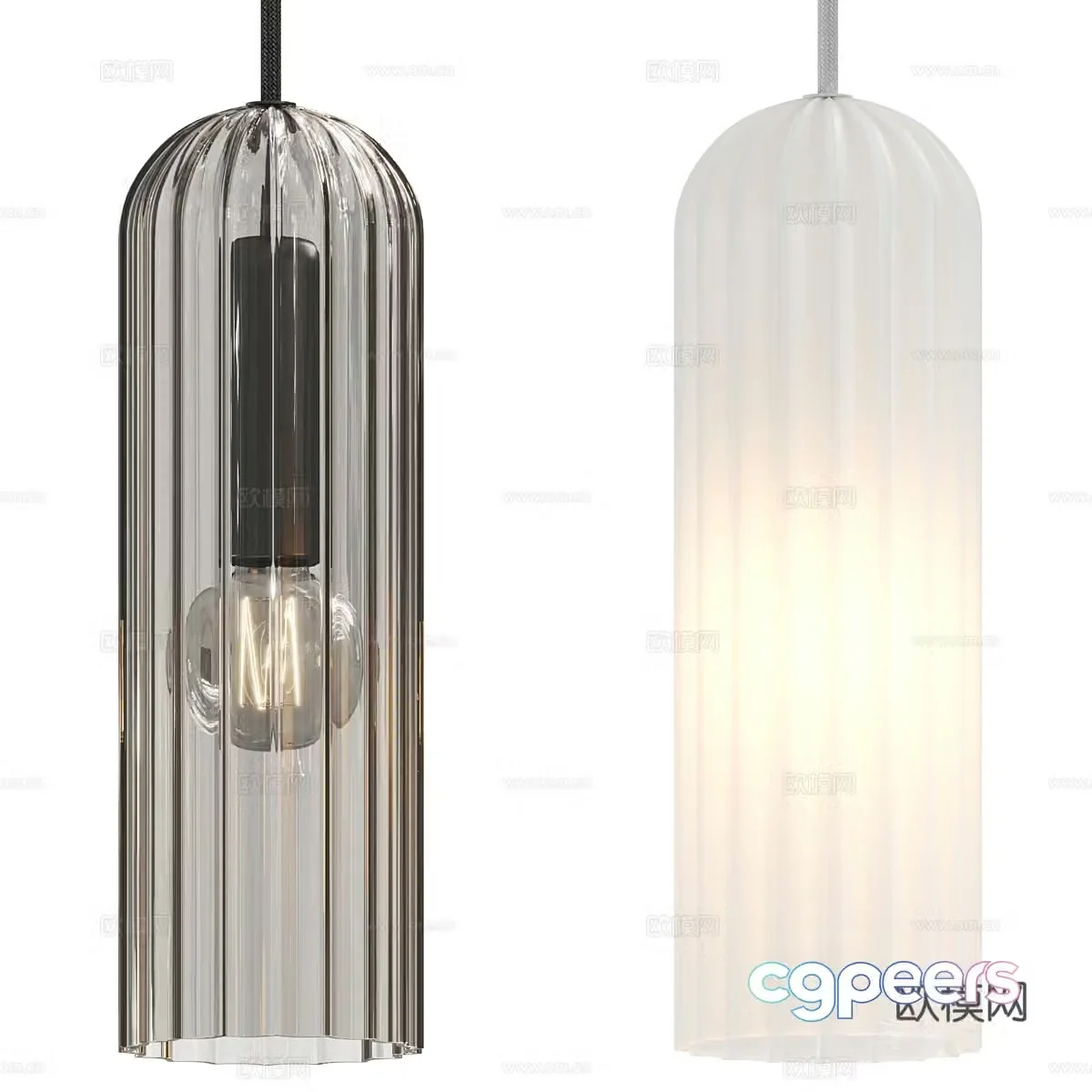 Modern Nordlux – Miella Decorative Chandelier 3D Model