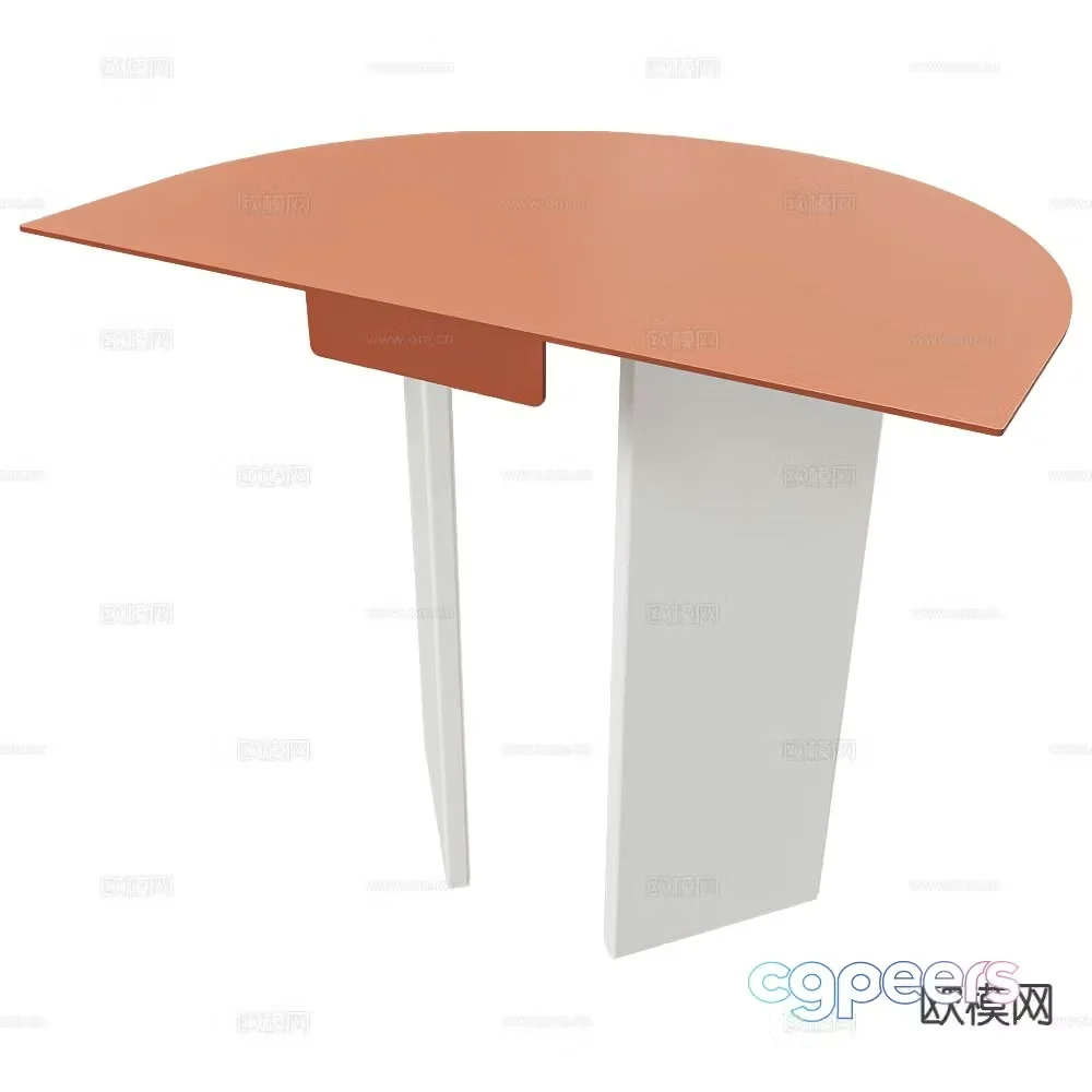 Systemtronic modern bedside table 3d model