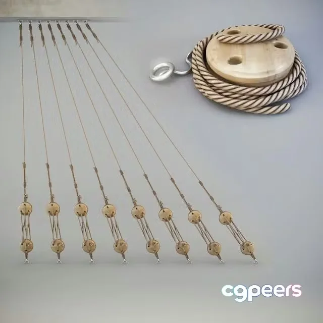 3ds Max Free – Ship Set # 2 (rigging)