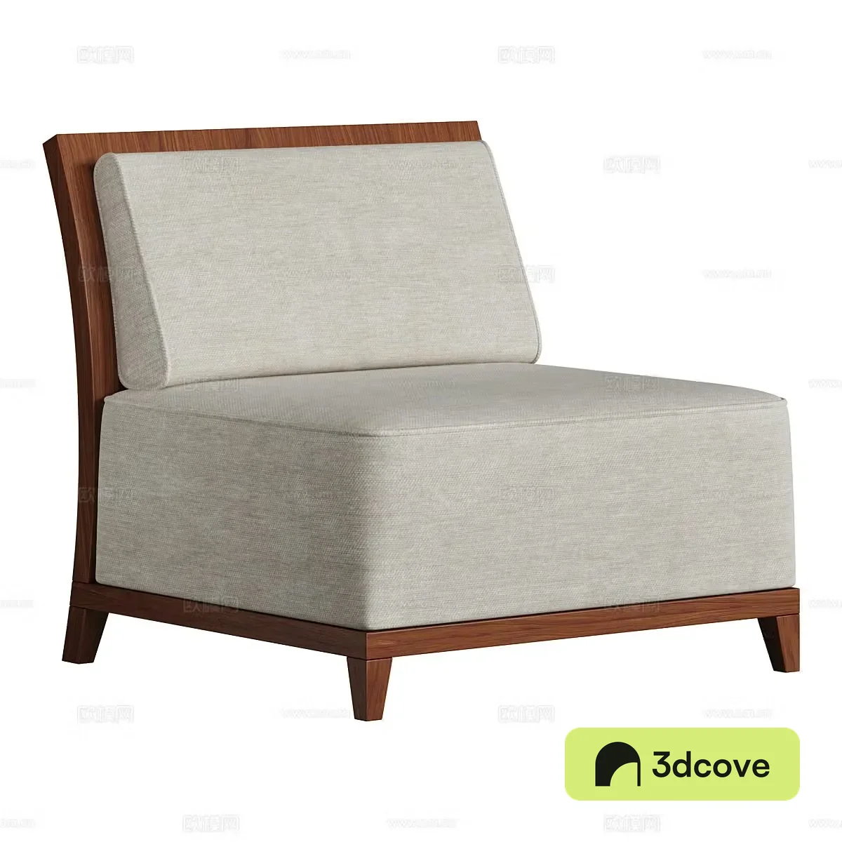 Wabi-sabi single sofa