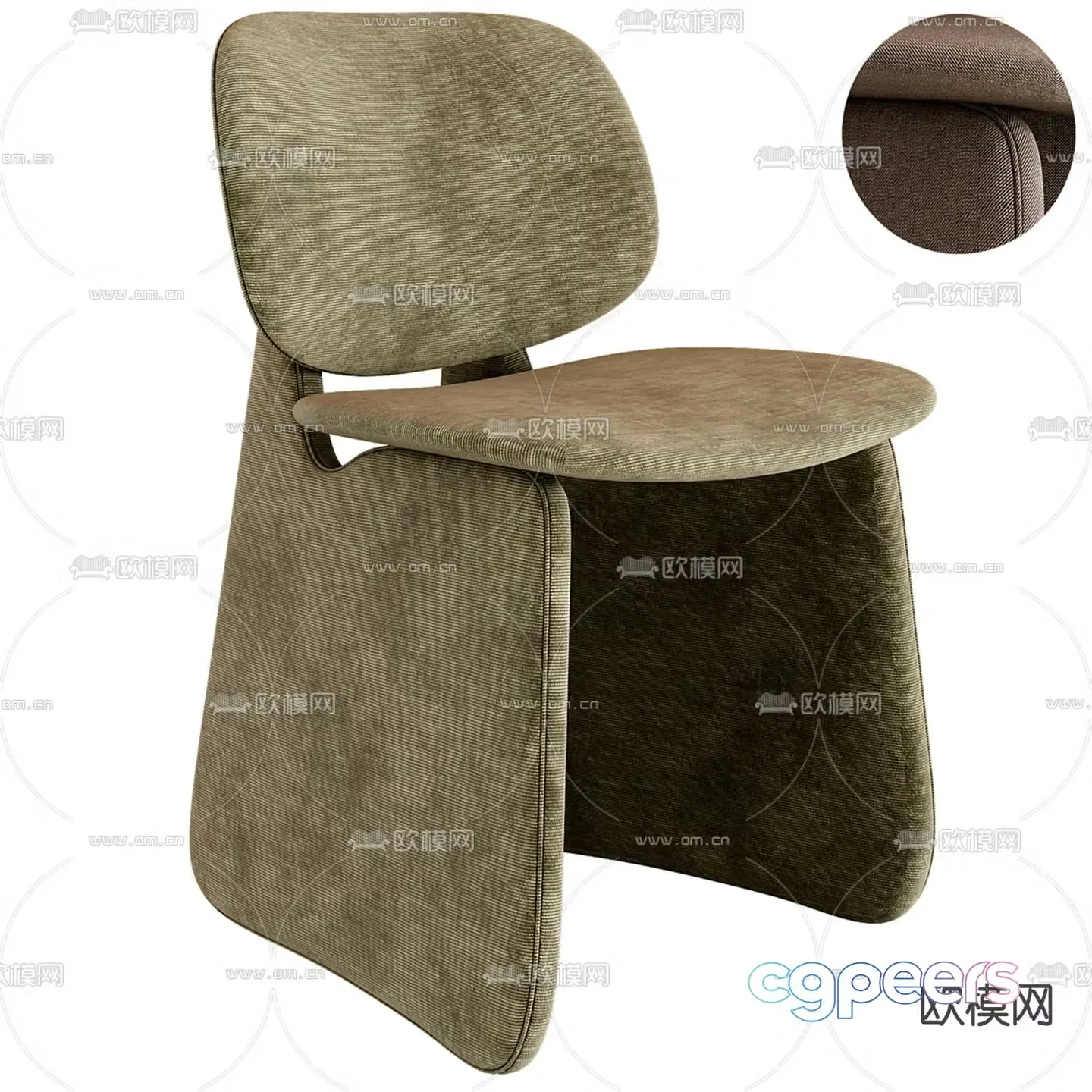 chair leisure chair 3d model