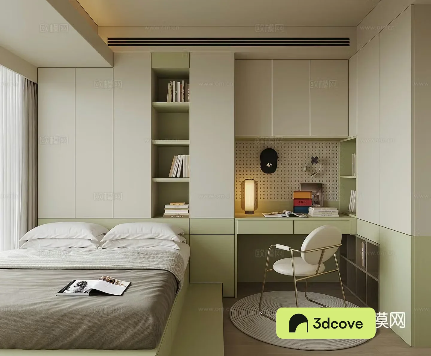 Modern tatami bedroom