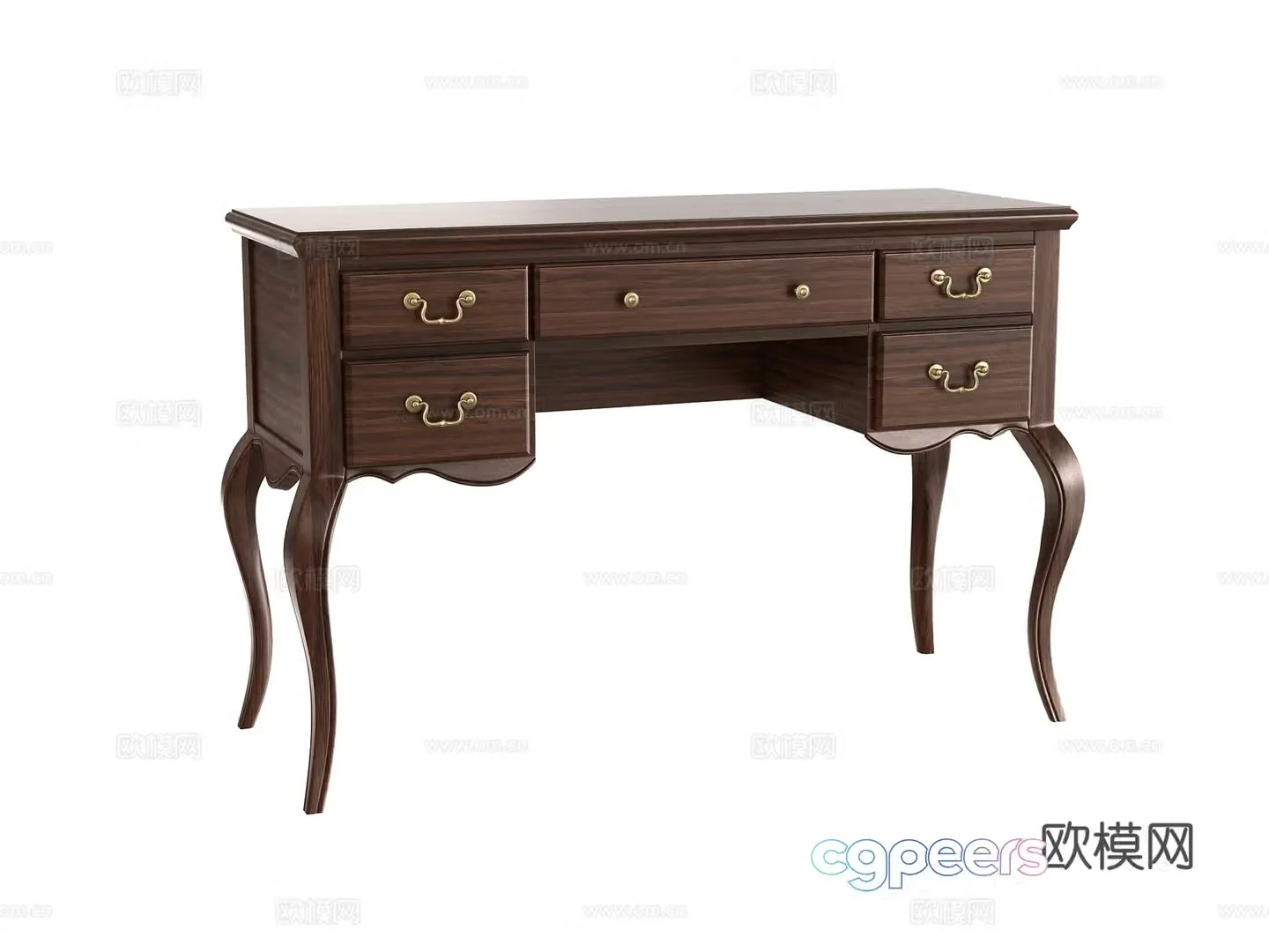 desk 3d model