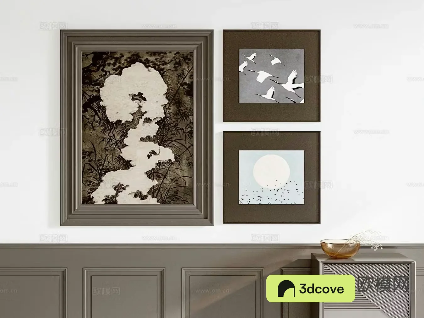 Medieval style decorative painting art painting hanging painting