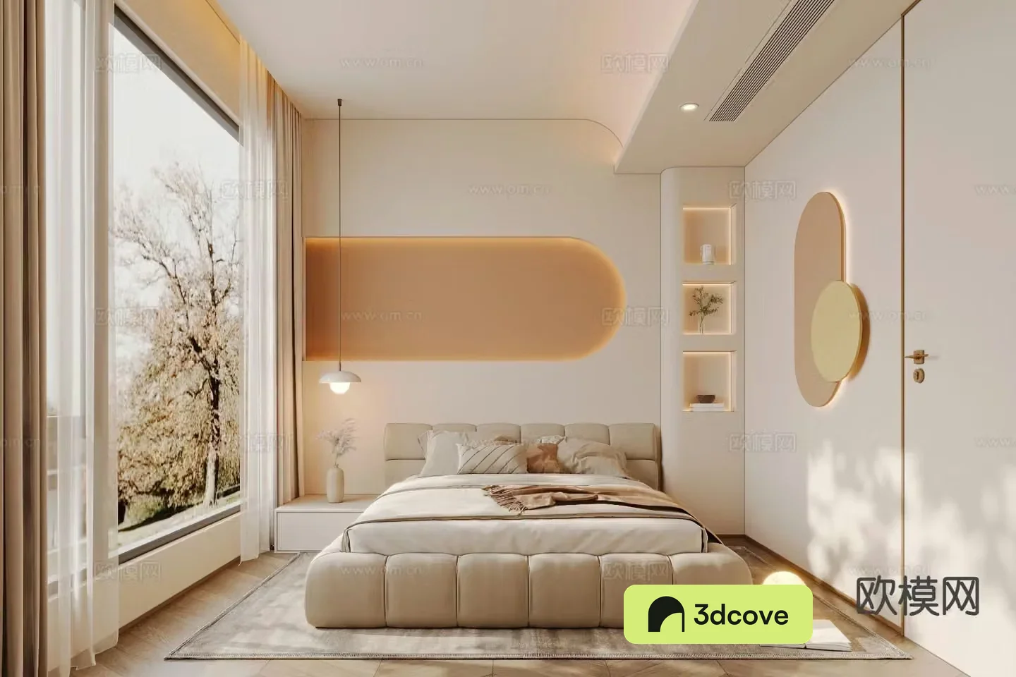 Cream style bedroom second bedroom
