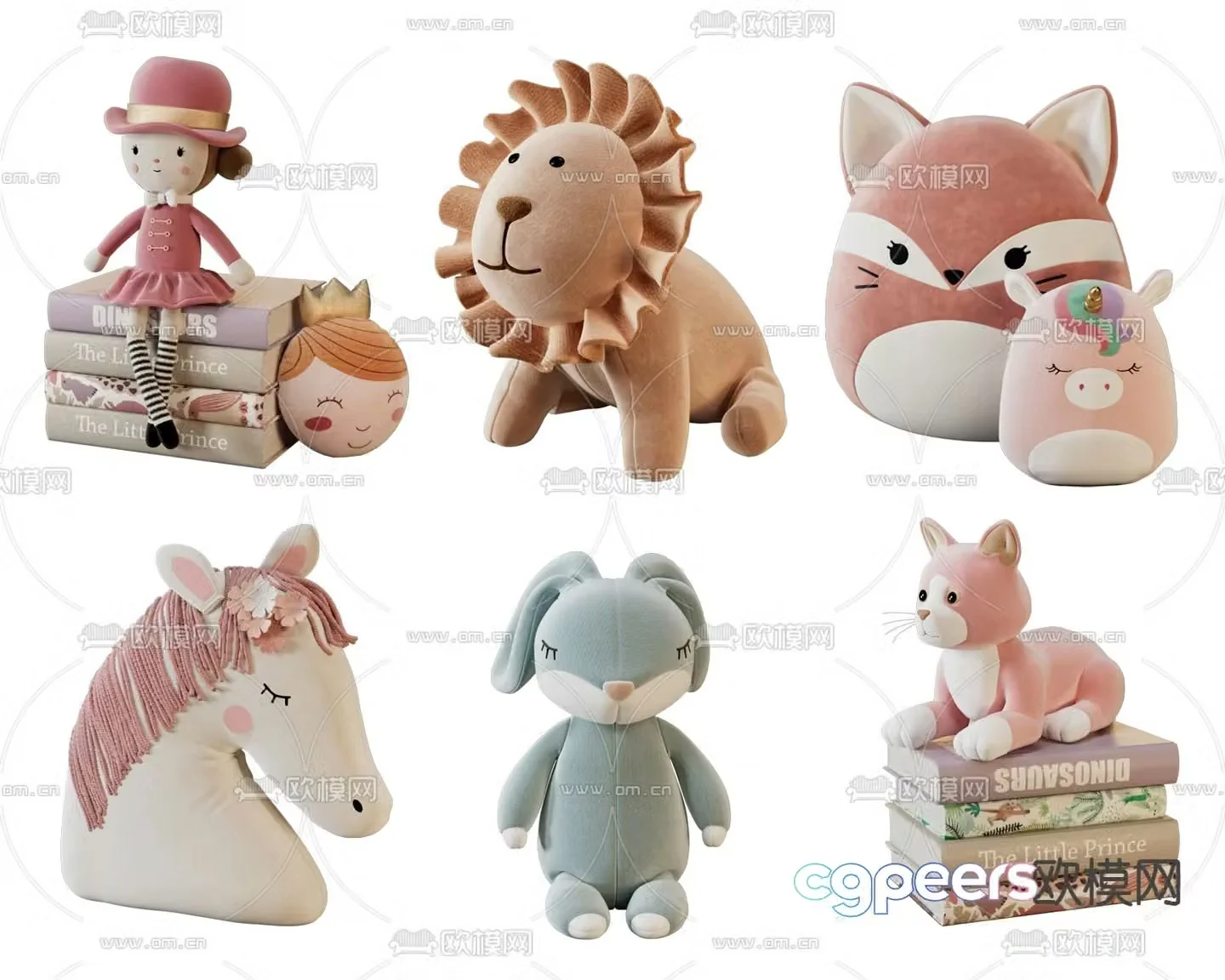children’s toys doll doll 3d model
