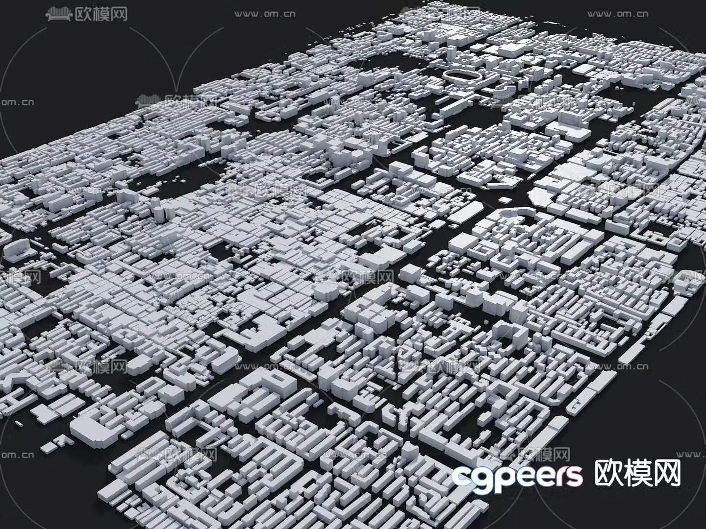 Plan the bird’s eye view of 3D model