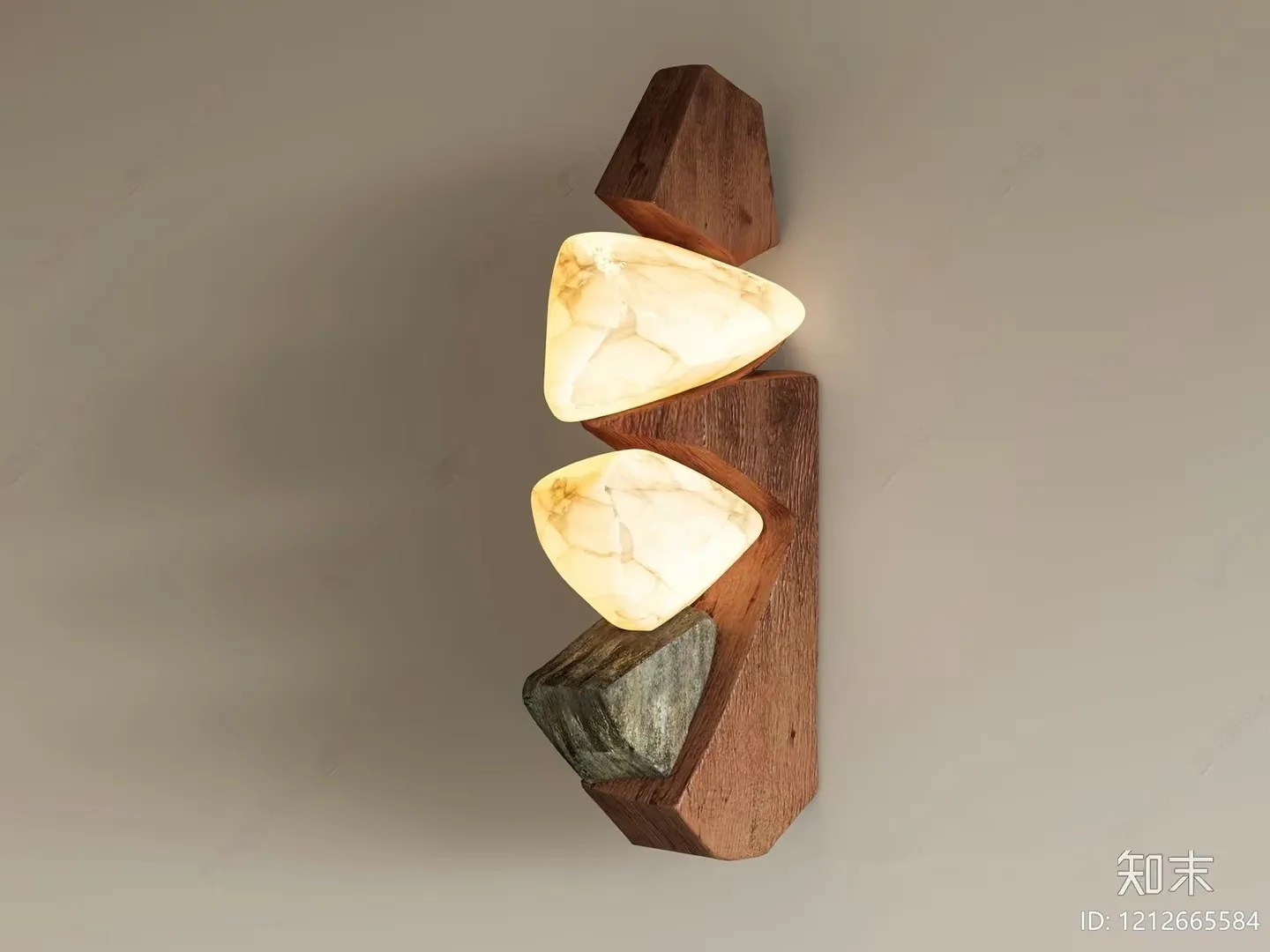 Cozy Wall Sconce 3D Model – 4801 – VRAY Render