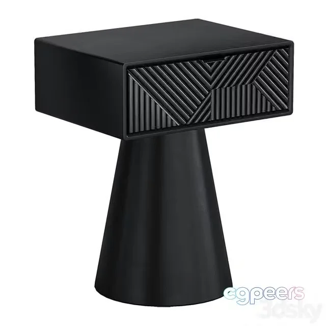 3ds Max Free – Parex bedside table