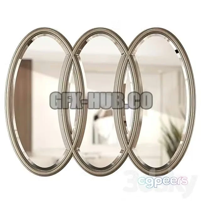 3ds Max Free – Caracole Oxford Mirror