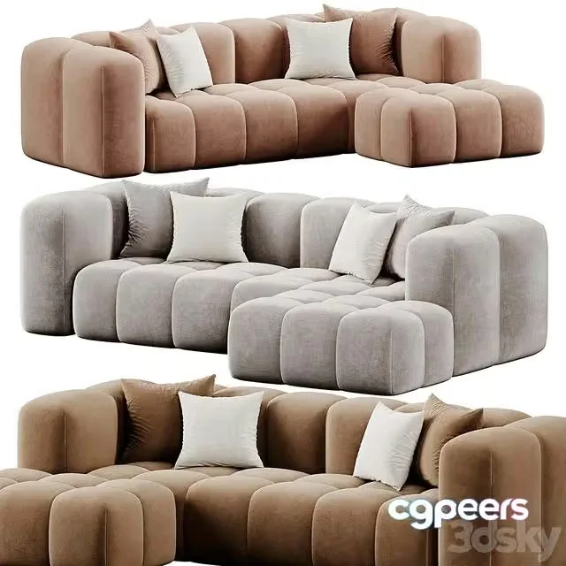 3ds Max Free – Ecksofa Formentera Sofa