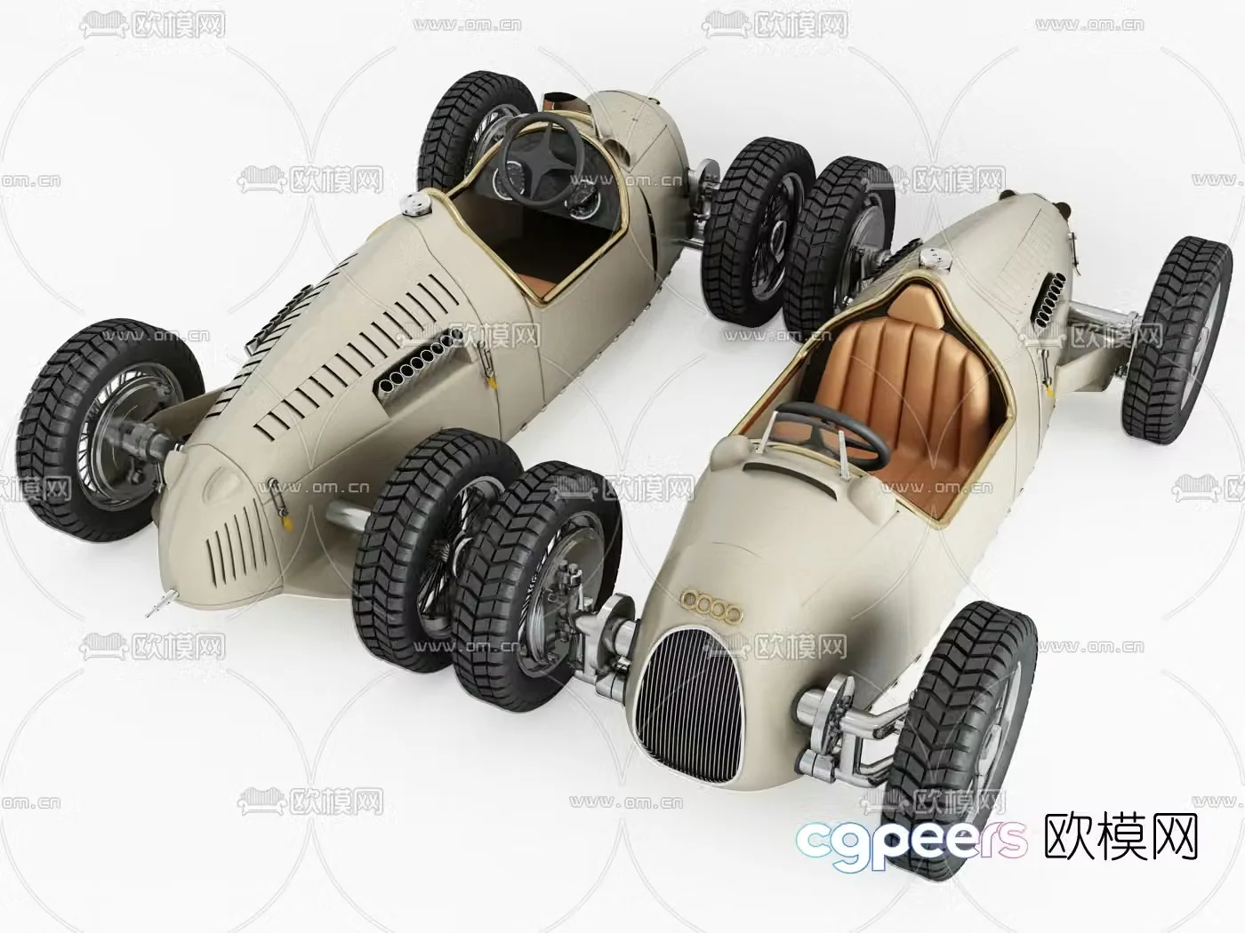 Modern children’s toy car 3d model