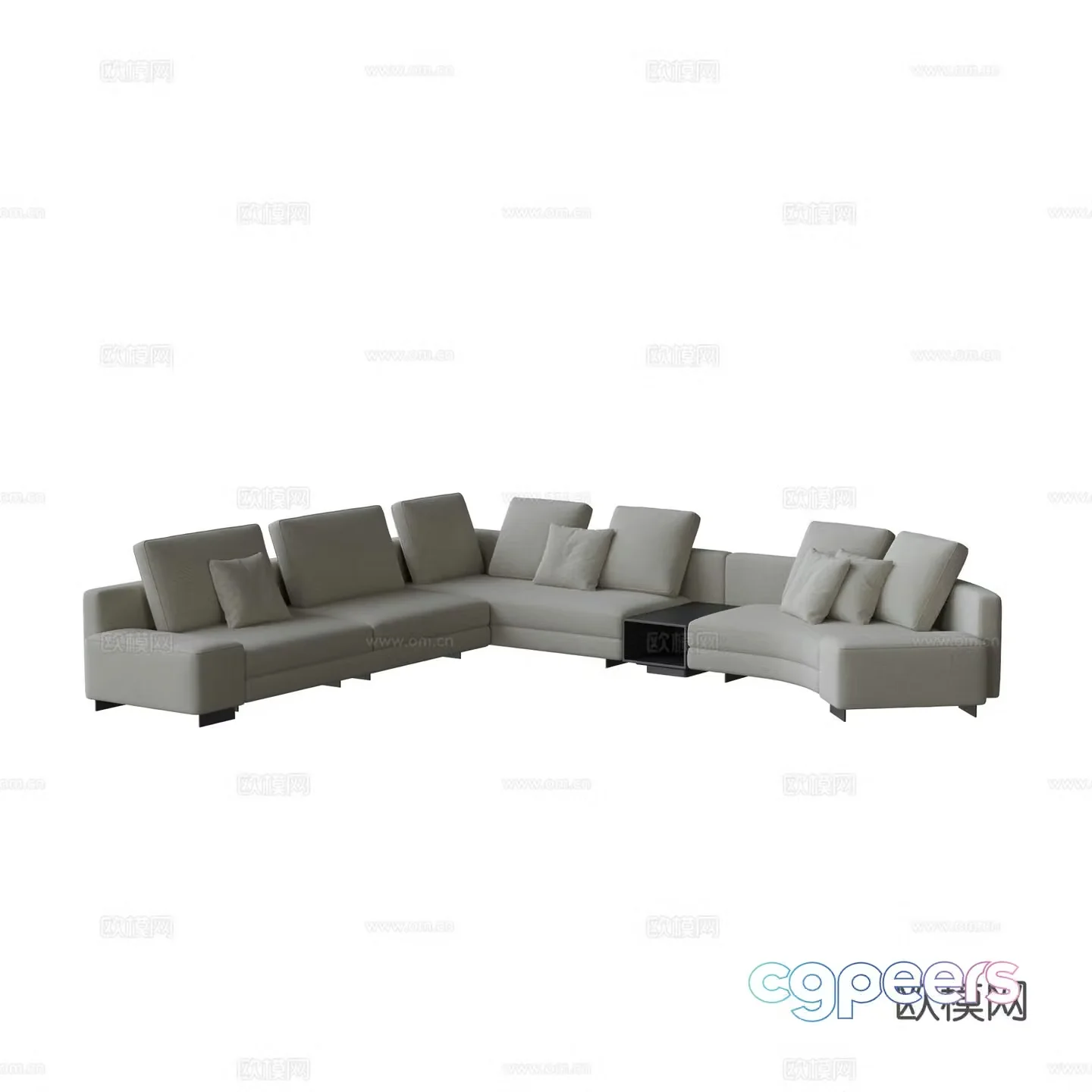 Modern sofa 3d model