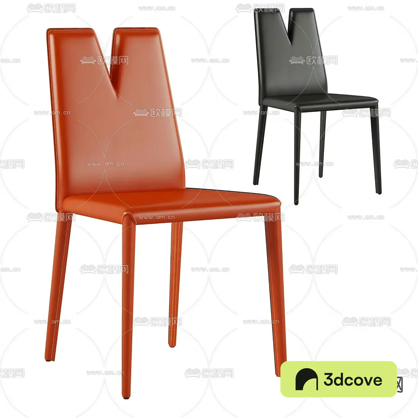 leather chair dining chair