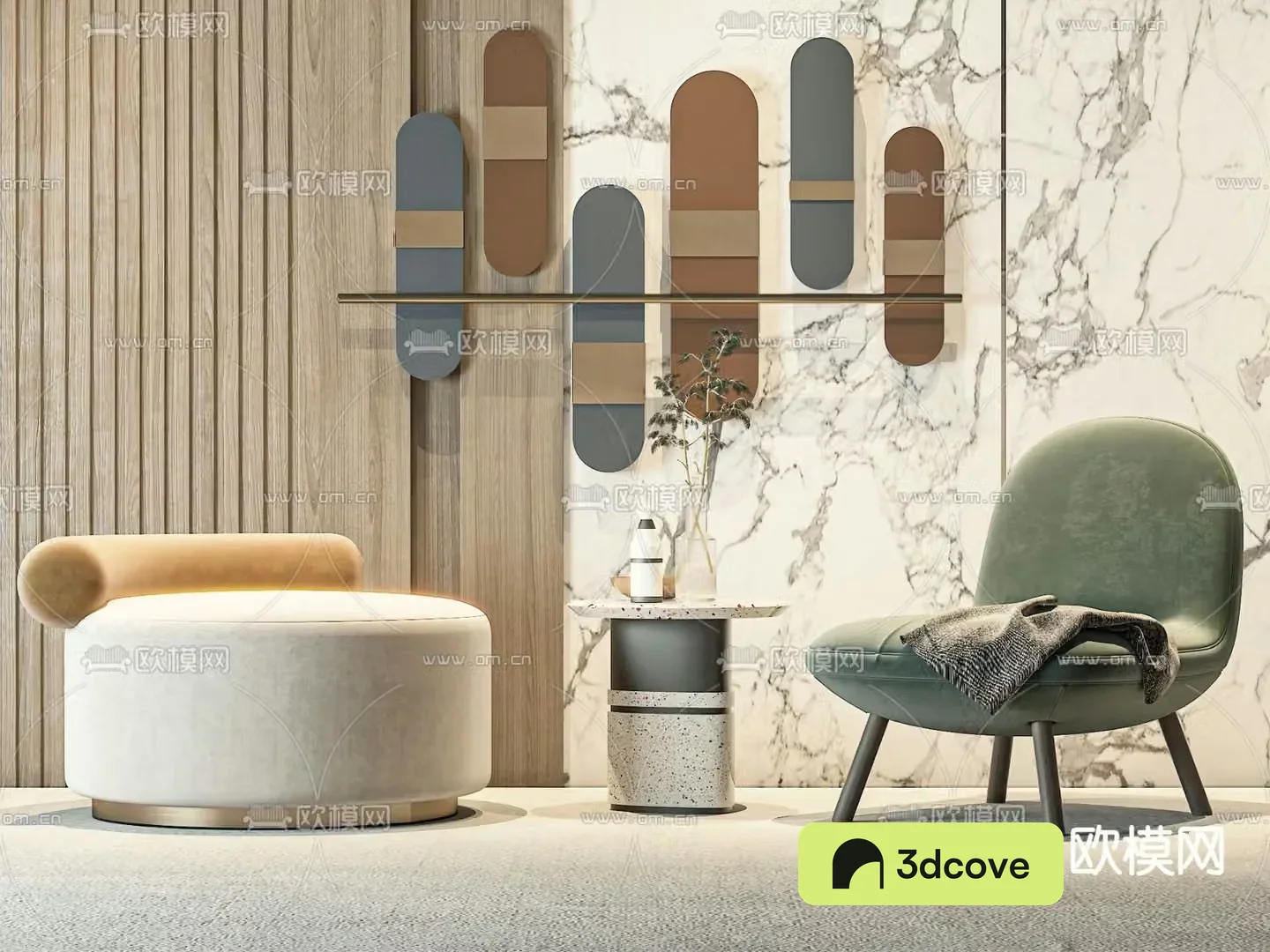 Modern leisure chair single sofa
