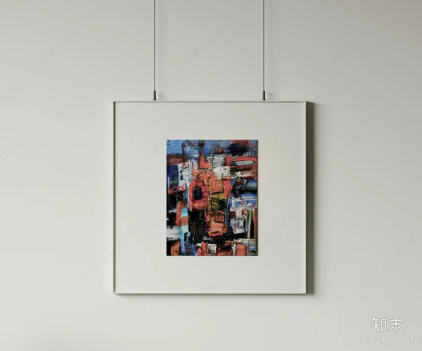 Artwork In A Frame 3D Model – 13200 – VRAY Render