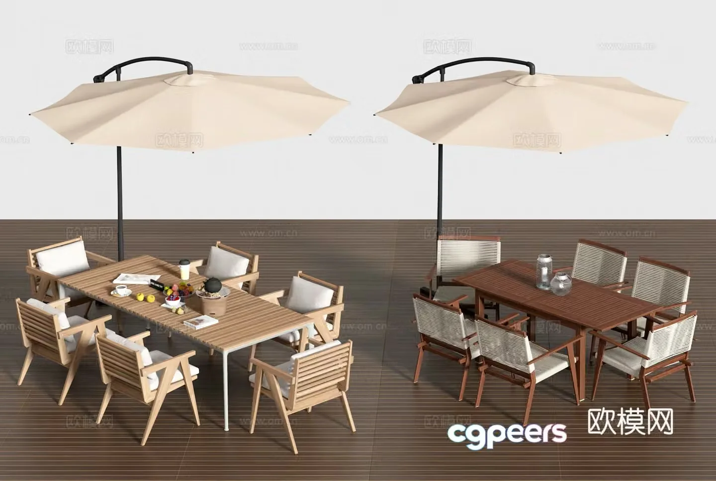 Outdoor tables and chairs camping tables and chairs 3d model