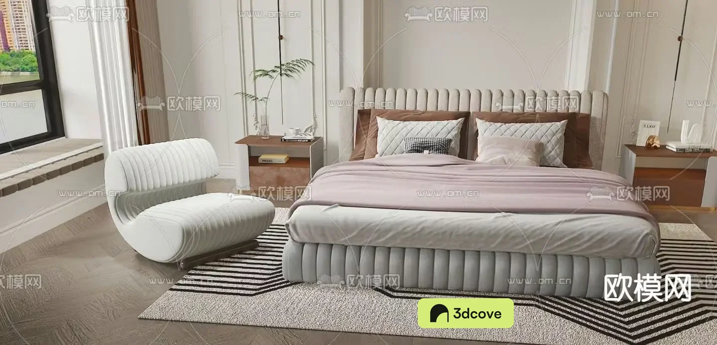 Italian double bed