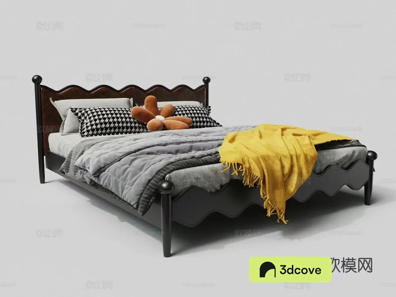 Nordic double bed