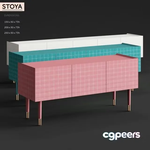 3ds Max Free – chest of miniforms STOYA