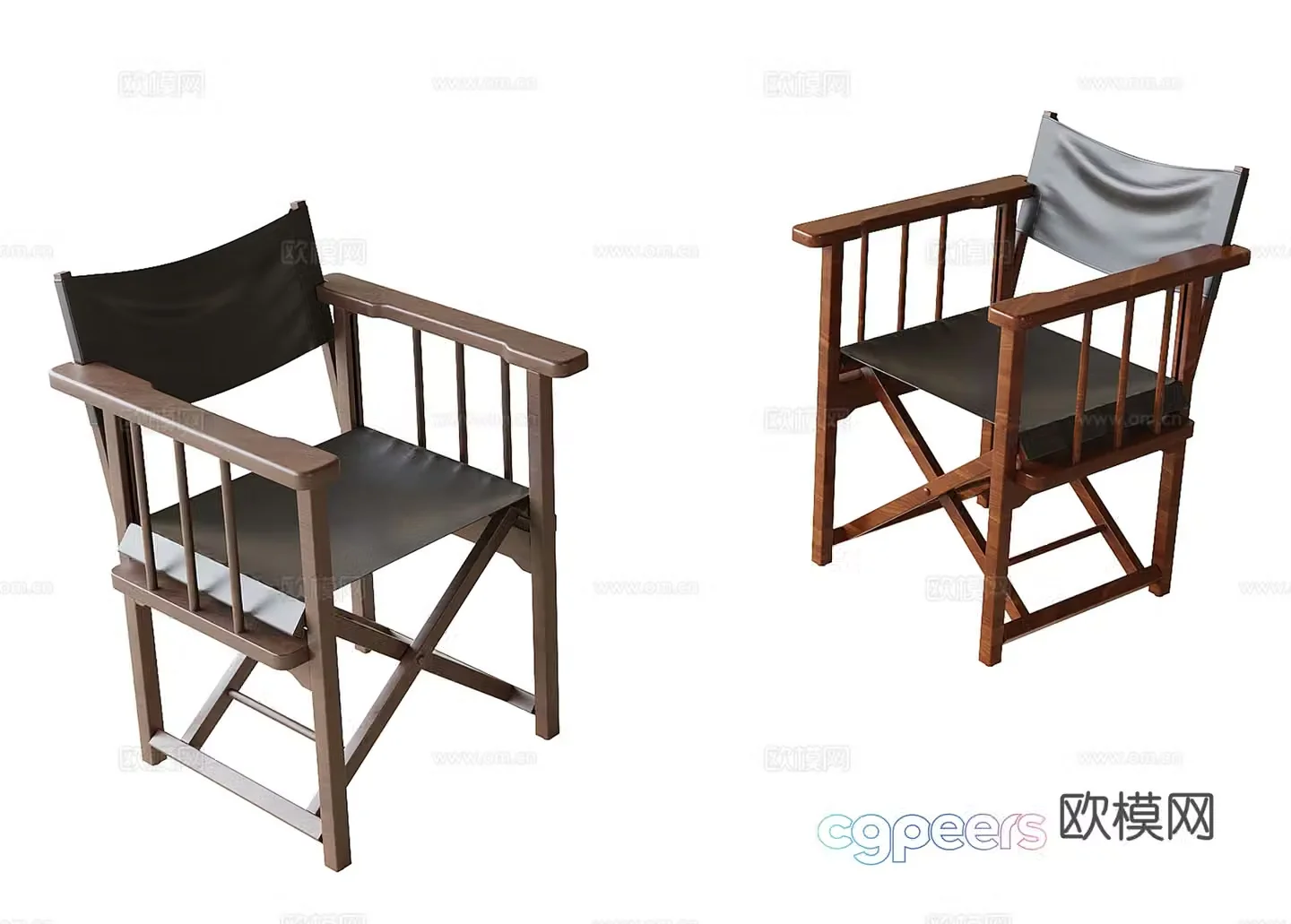 Modern leisure chair Single chair Dining chair Armchair 3d model