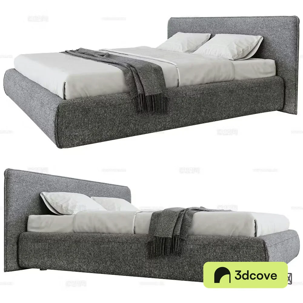 Partisan double bed