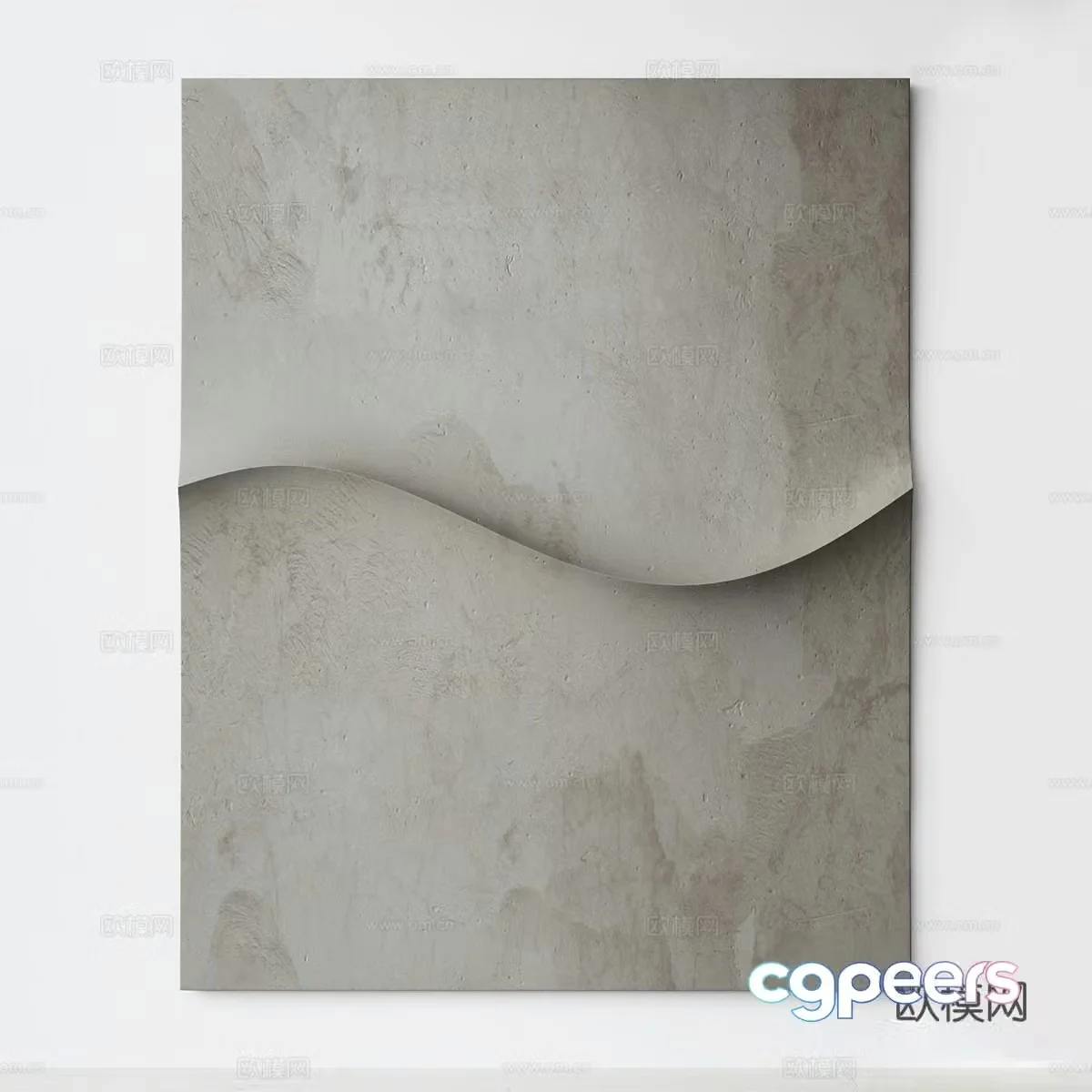 3D model of wall decoration hanging painting