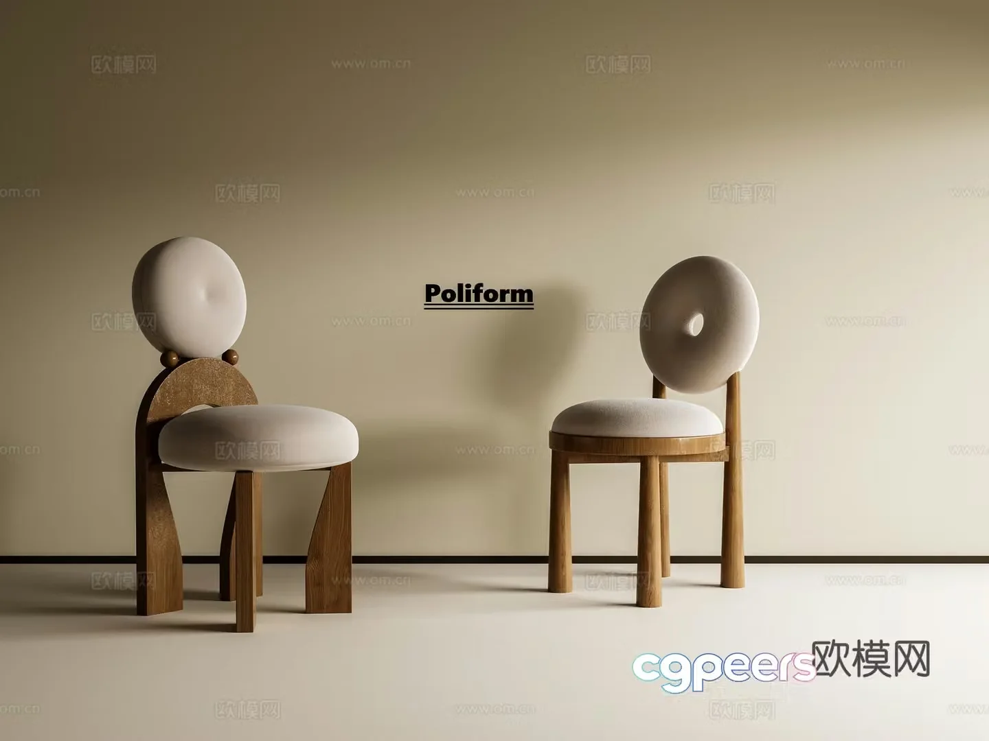 French medieval dining chair French dining chair Medium medieval dining chair Cloth chair Wooden chair Book chair 3d model