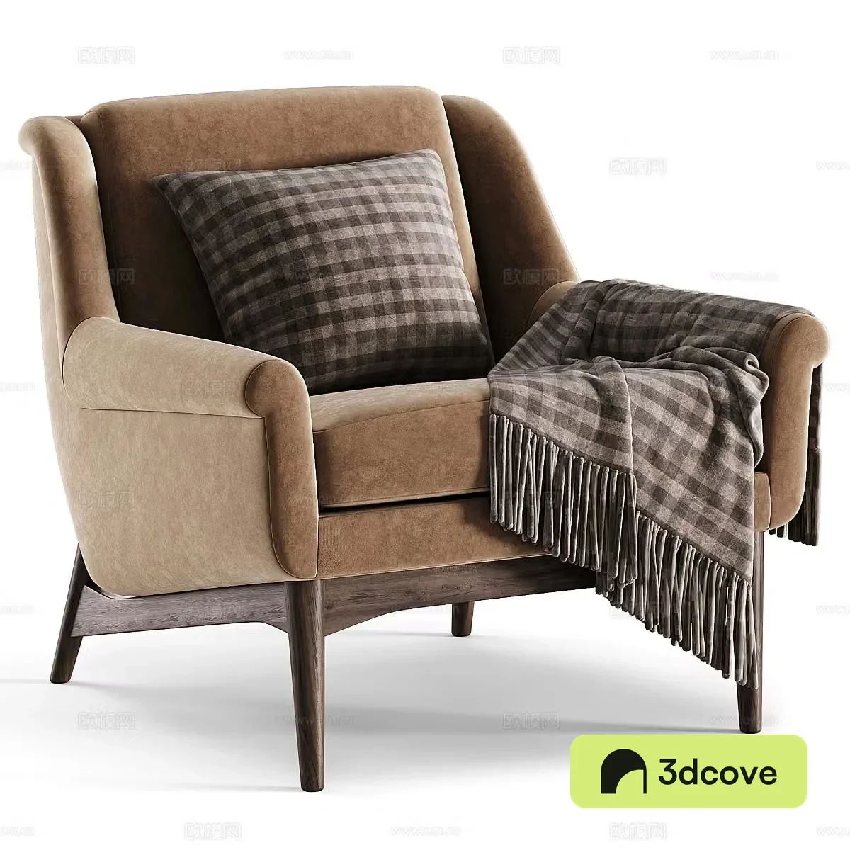 Modern Italian Lulu white small armchair
