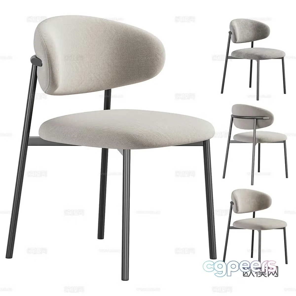 Ferrara chair 3d model