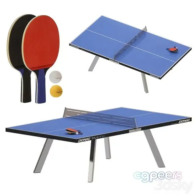 3ds Max Free – Street Ping Pong